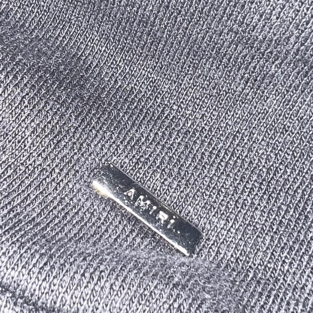AMIRI Hoodie with leather letters - Picture 4 of 9